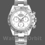 Men's Rolex Daytona-116520, 40mm, Stainless Steel Case, White Dial, Men’s White