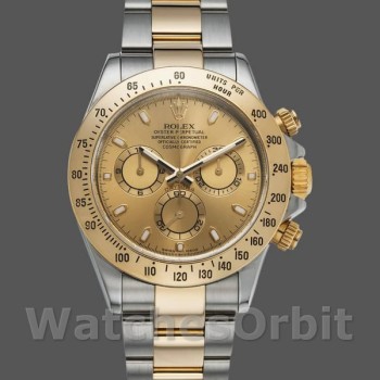 Men's Rolex Daytona 40mm Men's-116523-Stainless Steel-Chronograph Dial Chronograph