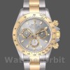 Mens Rolex Daytona 40mm Mens-116523-Stainless Steel-Gray Slate Dial Gray Replica Image