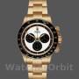 Men's Rolex Daytona 40mm Men's-116528-Yellow Gold-White Dial White