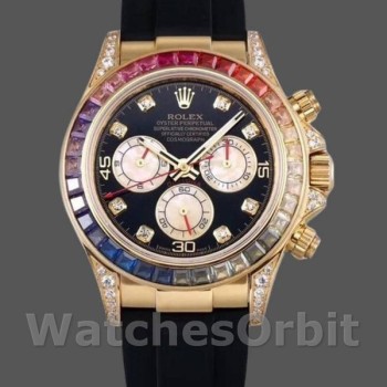 Men's Rolex Daytona-116598RBOW, 40mm, Black
