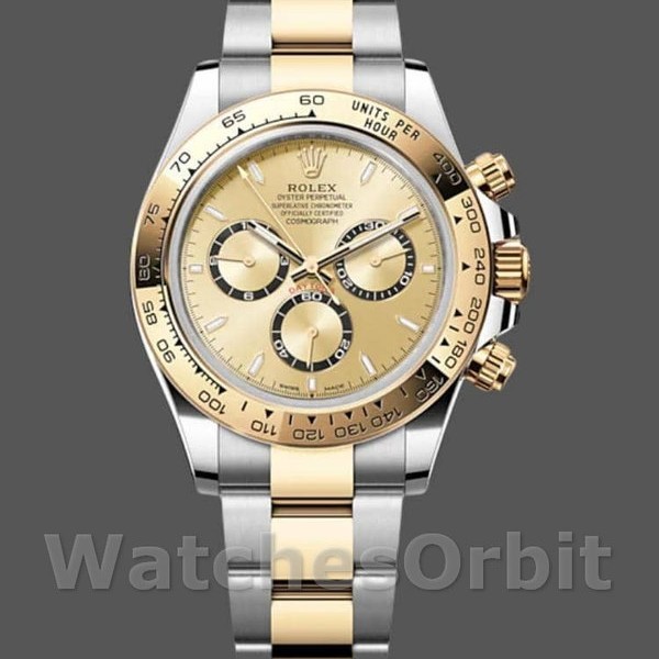 Mens Rolex Daytona-126503 0004, 40mm, Yellow Gold Replica Watch Image