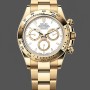 Men's Rolex Daytona-126508 0001, 18K Yellow Gold, White Dial, White