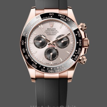Men's Rolex Daytona-126515LN 0006, 40mm, Everose Gold Oysterflex, Sundust Dial, Sundust