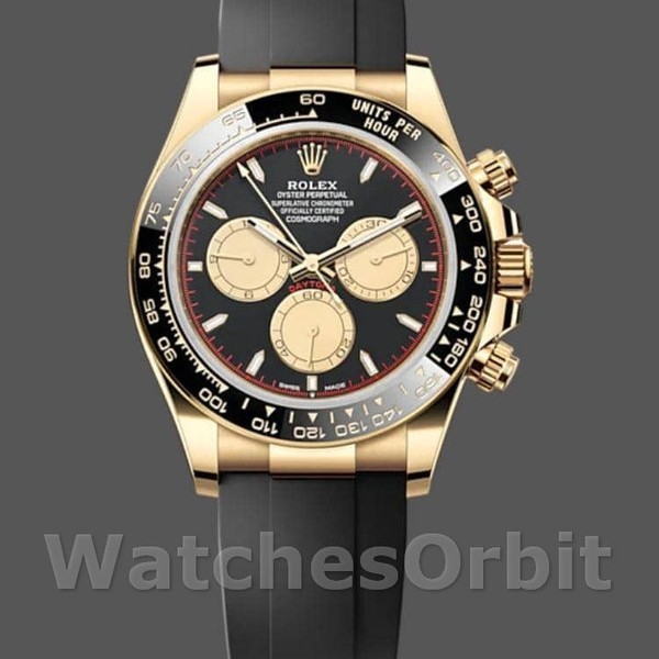 Mens Rolex Daytona-126518LN 0004, 40mm, Black Replica Watch Image