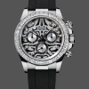 Mens Rolex Daytona 40-116589TBR, Eye of the Tiger, White Gold, Diamond Dial, Oysterflex, Diamond Dial Replica Watch Image