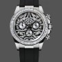 Men's Rolex Daytona 40-116589TBR, Eye of the Tiger, White Gold, Diamond Dial, Oysterflex, Diamond Dial