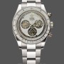 Men's Rolex Daytona Cosmograph Artisans De Geneve White Dial Edition White