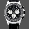 Mens Rolex Daytona Cosmograph Carbon Fiber Black Dial 40MM Black Replica Watch Image