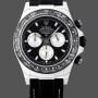 Men's Rolex Daytona Cosmograph Carbon Fiber Black Dial 40MM Black
