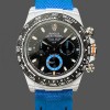 Mens Rolex Daytona Cosmograph Carbon Fiber 40MM with Nylon Strap Black Replica Watch Image