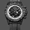 Mens Rolex Daytona DIW Carbon Fiber Black Dial 40MM Black/White Replica Watch Image