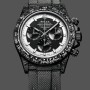 Men's Rolex Daytona DIW Carbon Fiber Black Dial 40MM Black/White