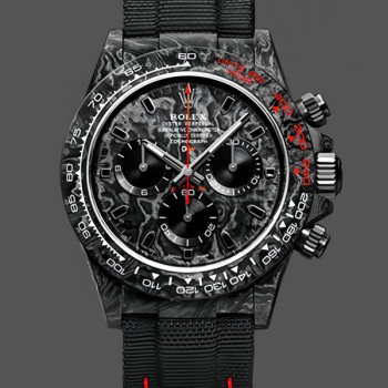 Men's Rolex Daytona DIW Speedster Limited Edition Carbon Fiber 40MM Black