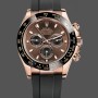 Men's Rolex Daytona-116515, Everose Rubber, Chocolate Dial Chocolate