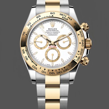 Men's Rolex Daytona-126503, Two-Tone, White Dial, White