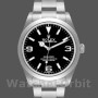 Men's Rolex Explorer-214270, 39mm, Stainless Steel, Black Luminous Dial, Men’s Black