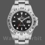 Men's Rolex Explorer II 40mm Men's-16570-Stainless Steel-Black Dial Black