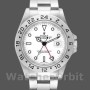 Men's Rolex Explorer II 40mm Men's-16570-Stainless Steel-White Dial White