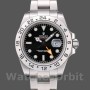 Men's Rolex Explorer 40mm Men's-REP016820-Stainless Steel-Black Dial Black