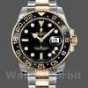 Mens Rolex GMT-Master II 40mm Mens-116713LN-Stainless Steel-Black Dial Black Replica Image