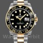 Men's Rolex GMT-Master II 40mm Men's-116713LN-Stainless Steel-Black Dial Black