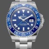 Mens Rolex GMT-Master II Wildman 40MM Blue Dial with Oyster Bracelet Blue Dial Replica Watch Image