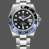 Mens Rolex GMT‑Master II-126710BLNR 0003, 40mm, Stainless Steel, Black Dial, Men’s Black Replica Watch Image