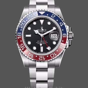 Men's Rolex GMT‑Master II-126710BLRO 0002, Black