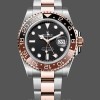 Mens Rolex GMT‑Master II-126711CHNR, 40mm, Black Dial, Men’s Black Replica Watch Image