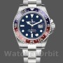 Unisex's Rolex GMT-Master II 40mm Men's-126719BLRO-White Gold-Blue Dial Blue