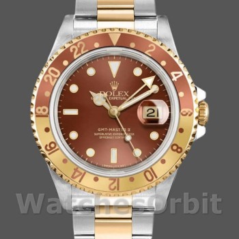 Men's Rolex GMT‑Master II-16713, 40mm, White Gold, Chocolate Dial, Men’s Chocolate