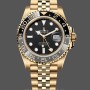 Men's Rolex GMT-Master II 40mm Men's-126718GRNR 0001-Oyster Bracelet-Black Dial Black