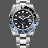 Mens Rolex GMT-Master II 40mm Mens-116710BLNR-Black Dial Black Replica Image