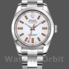 Mens Rolex Milgauss 40mm Mens-116400-Automatic-White Dial White Replica Image