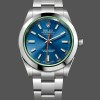 Men's Rolex Milgauss 40mm Men's-116400GV-Stainless Steel-Z-Blue Dial Z-blue
