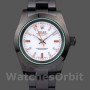 Men's Rolex Milgauss 40mm Men's-PR116610-Stainless Steel-White Dial Black