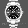 Mens Rolex Oyster Perpetual 39mm Mens-114300-Black Dial Black Replica Image