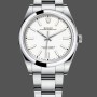Men's Rolex Oyster Perpetual 39mm Men's-114300-White Dial White