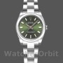 Women's Rolex Oyster Perpetual 26mm Women's-176200-Olive Green Dial-Oyster Bracelet Green