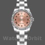Women's Rolex Oyster Perpetual 26mm Women's-176234-Pink Diamond Dial-Fluted Bezel Pink