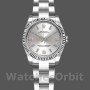 Women's Rolex Oyster Perpetual 26mm Women's-176234-Silver Dial-Blue Baton Silver