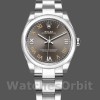 Womens Rolex Oyster Perpetual 31mm Womens-177200-Dark Grey Dial-Domed Bezel Dark Grey Replica Watch Image