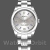 Womens Rolex Oyster Perpetual 31mm Womens-177200-Silver Dial-Blue Markers Silver Replica Watch Image