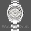 Womens Rolex Oyster Perpetual 31mm Womens-177200-Silver Maxi Arabic Dial Silver Replica Watch Image