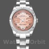 Womens Rolex Oyster Perpetual 31mm Womens-177210-Pink Maxi Arabic Dial Pink Replica Watch Image