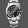 Women's Rolex Oyster Perpetual 36-126000 0002, Oystersteel, Black Dial