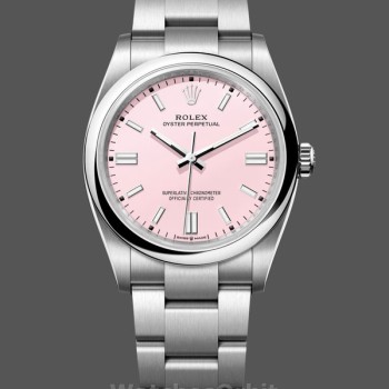 Women's Rolex Oyster Perpetual 36-126000, Oystersteel, Pink Dial, Women’s Pink Dial