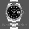 Unisexs Rolex Oyster Perpetual Date 34mm Unisex-115234-Black Diamond Dial Black Diamond Replica Image