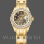 Women's Rolex Pearlmaster 29mm Women's-80298-Yellow Gold-MOP Dial Luxury